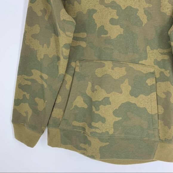 All in Motion Men's Cotton Fleece Pullover Hoodie Kangaroo Pocket Size Small - Picture 4 of 5